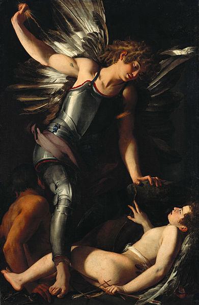 Giovanni Baglione The Divine Eros Defeats the Earthly Eros oil painting picture